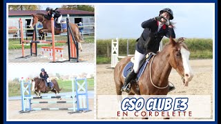 CONCOURS Notre premier CSO en CORDELETTE [upl. by Joed]