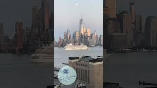 Crystal Serenity Sails from New York City  September 14 2024 crystalserenity [upl. by Kamillah]