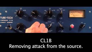 TUBETECH CL1B Demo Sound and Controls Simple Voice demo [upl. by Clerc525]