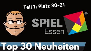 Meine Top 30 Neuheiten der SPIEL in Essen 2024  Teil 1 Platz 3021 [upl. by Lazes696]