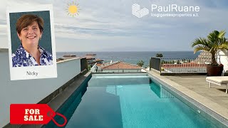 Stunning luxury villa for sale in Playa de la Arena West Tenerife [upl. by Emilee]