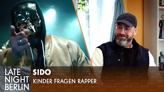 Sido bist du ohne Führerschein gefahren Kinder fragen Rapper  Late Night Berlin  ProSieben [upl. by Katina]