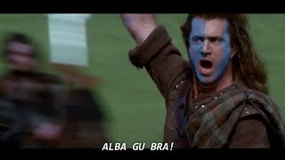 Mel Gibson yelling FREEDOM in quotBraveheartquot 1995 [upl. by Fanya643]