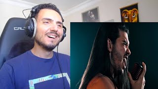 Dan Vasc  Metal singer performs quotAmazing Gracequot Reaction [upl. by Jorgan]