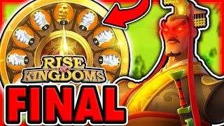 🔴LIVE FINAL LIU CHE WHEEL Equipment Changes Discussion Rise of Kingdoms [upl. by Truscott]