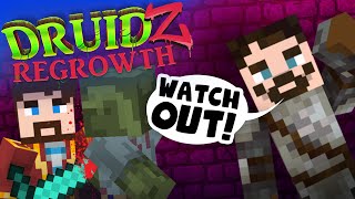 Minecraft Druidz Regrowth 8  Careful [upl. by Nonnac]