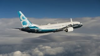 Boeing completes first flight of the 737 MAX [upl. by Kwok]