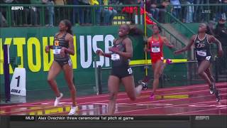 Lynna Irby 400m  2018 NCAA Outdoor Championships [upl. by Alek]