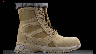 Forced Entry Composite Toe Side Zip Tactical Boot  8 Inch Rothco Product Breakdown [upl. by Mobley]