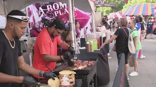 Puerto Rican Festival in Humboldt Park begins tent dwellers told to move [upl. by Grieve]