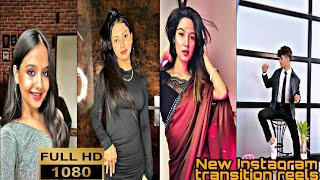 Transition videos🥰Instagram reelsTransition Instagram reels videoReels songTransition reels 2022 [upl. by Mayram]