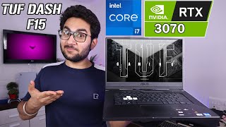 ASUS TUF DASH F15  Full Review  I711370H RTX 3070  Worth it🤔 [upl. by Nytsyrk]