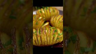 Potatoes with garlic and butter in the oven potato food cooking [upl. by Gillmore]