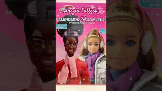 Apriamo il calendario dell’avvento di Barbie  24 shorts calendariodellavvento natale2024 [upl. by Eanahs]