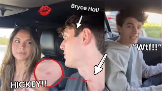 Pierson CAUGHT giving Bryce Hall a HICKEY 😳😳 cheated [upl. by Clorinda]