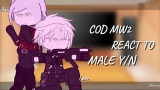 Codmw react to Male Yn as Leon Kennedy [upl. by Dianna]