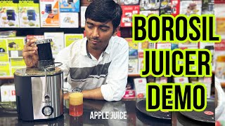 BOROSIL PRIMUS PLUS JUICER DEMO IN HINDI  BOROSIL JUICER REVIEW  BEST JUICER IN 2024 [upl. by Lieno]