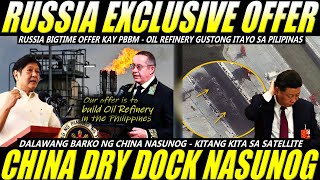 RUSSIA OFFER KAY PRES MARCOS MI17 HELICOPTER DI PALA KASAMA ANG MAINTENANCE CHINA DRYDOCK NASUNOG [upl. by Bale]