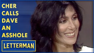 Cher Calls Dave An Asshole  Letterman [upl. by Yendor]