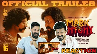 🤣പൊളി Mark Antony Official Trailer Reaction Malayalam  Vishal  SJ Suryah  Entertainment Kizhi [upl. by Adall205]