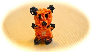 Rainbow Loom Fuchs deutsche Anleitung [upl. by Pearla]