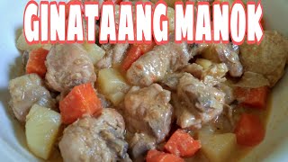 Ginataang manok with potato and carrots [upl. by Hultin538]