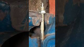 WHATS THE Fastener anchor Works  anchor Bolt installation anchorbolt sheddesign fastener [upl. by Assadah]