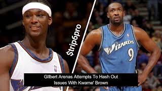 Gilbert Arenas nochillgil Vs Kwame Brown kwanlow [upl. by Buff]