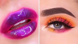 054 The Most Satisfying Lip amp Eye Makeup Ideas New Makeup Compilation Makeup Inspiration [upl. by Moyer]