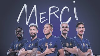 Merci les bleus   France 2022 World Cup Highlights  quot2nd versionquot [upl. by Swan]