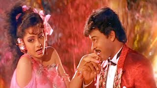 Priyathama Nanu Palakarinchu Song Full HD  Chiranjeevi Sridevi Superhit Song  Telugu Video Songs [upl. by Franciscka]