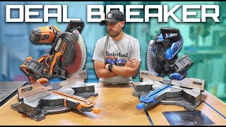 I ALMOST took this Saw Back  RIDGID amp Delta Dual Bevel Sliding Miter Saw Review [upl. by Hughett]