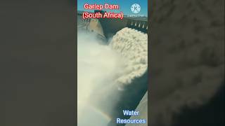 Spillway overflow of Gariep Dam in SouthAfrica viral damview short [upl. by Gregor]