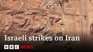 Iran military sites damaged in Israeli strikes  BBC News [upl. by Winton325]