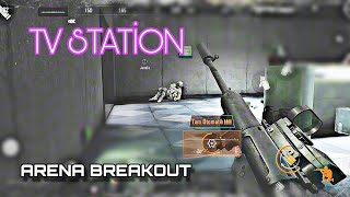 Playing With T85 in Tv Station  ARENA BREAKOUT S3 [upl. by Lourdes]