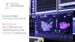 RYTHMOLOGIE La robotique pour lablation par radiofréquence des arythmies cardiaques [upl. by Erline]