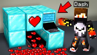 Dash Made A Heart Factory in MINECRAFT [upl. by Padraic]