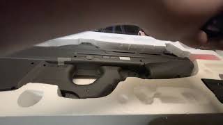 TACTCAL TUNA Cybergun  FN Herstal Licensed FN2000 Airsoft AEG Rifle UNBOXING [upl. by Barger]