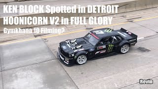 Slides amp Sounds Filming GYMKHANA TEN 10 in DETROIT KEN BLOCK w HOONICORN V2 [upl. by Anaujait]