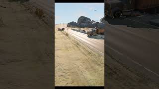 Unsuccessful overtaking Crazy car crash sim206 shorts [upl. by Ajnot315]