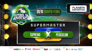 SUPREMO X PERICULUM  CAMPEONATO SUPERMASTER DA ADVOCACIA  09102024 [upl. by Noir823]