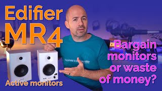 Edifier MR4 Active Speakers  Bargain monitors or waste of money [upl. by Llednew75]