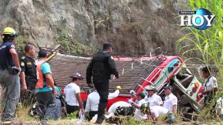 Tragedia en San Martín Jilotepeque Chimaltenango en accidente que dejó 44 muertos [upl. by Madancy]