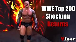 WWE Top 200 Loudest Crowd Reaction Returns [upl. by Cirle]