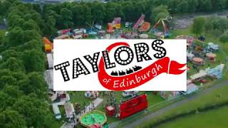 Taylors Of Edinburgh Fun Fair  Grangemouth Gala Day 2019 [upl. by Hanni]