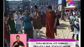 Reportagem  Feira Medieval  Praça da Alegria [upl. by Hayley]