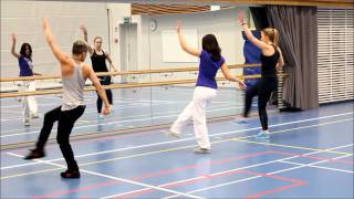 Valkeakoski Beginner Dance class  Bust Your Windows [upl. by Ayoj]