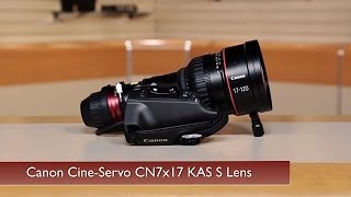 Canon CineServo CN7x17KAS S Lens [upl. by Sivar474]