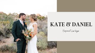 Whimsical Elopement Magic Kate amp Daniels Love Story at Red Rock Springs Boardwalk 💍✨ [upl. by Ardnic]