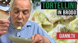 Tortellini in Brodo Italian recipe Giannis North Beach [upl. by Coumas]